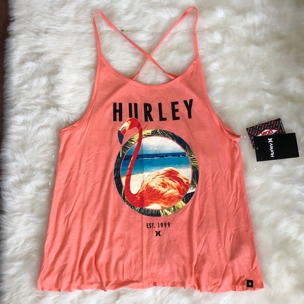 NWT Hurley Flamingo Lagoon Tank XS